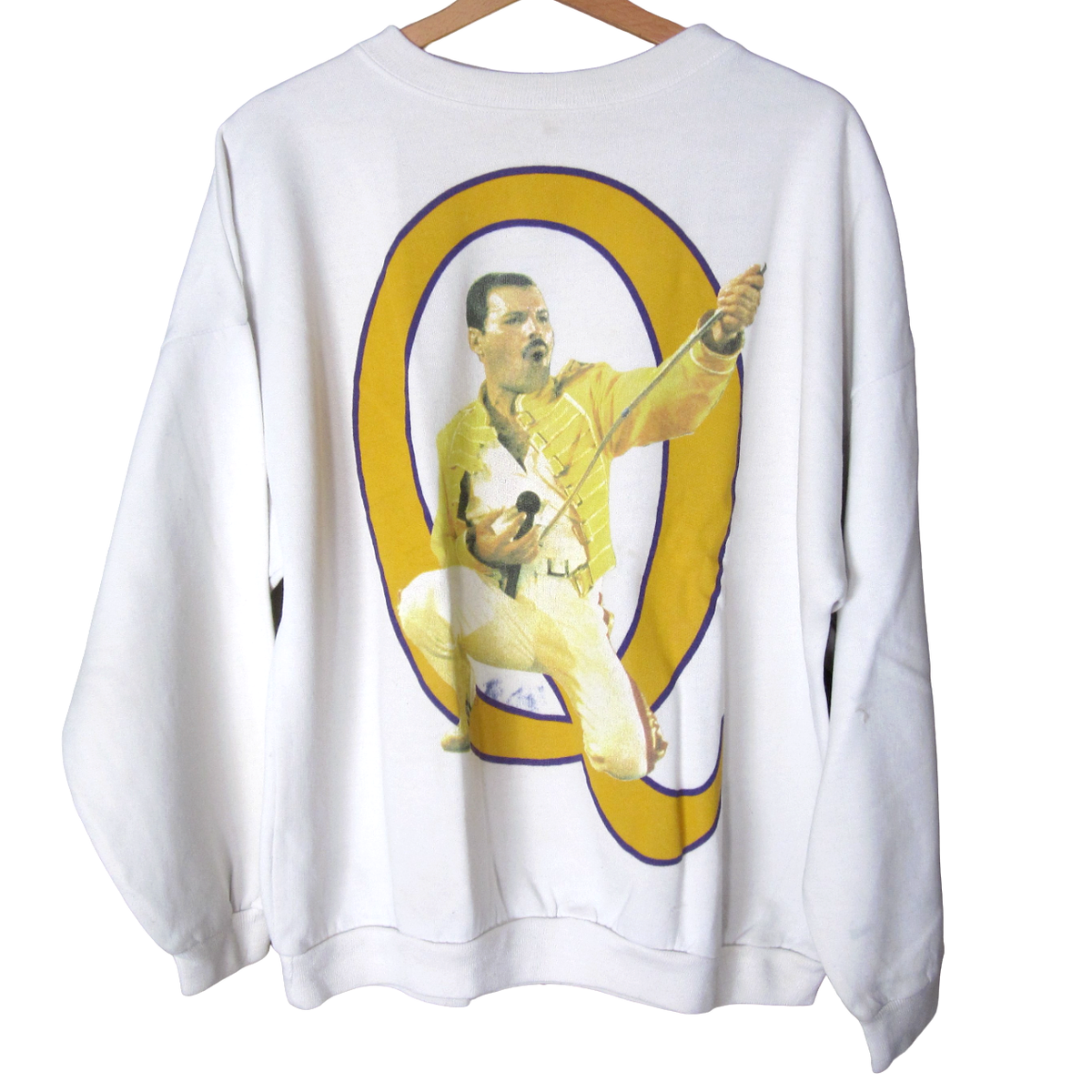 Queen Freddie Mercury 1993 Official Vintage Fan Club Sweatshirt XL Sweater