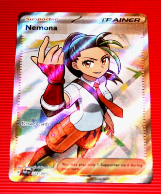 [BGS8.5] ポケモンカード Nemona UR Nemona 2024 Supporter Trainer Full Art Ultra Rare Pokemon Card No