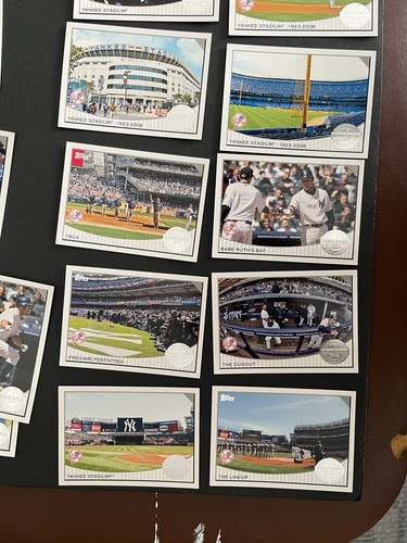 2009 Topps opening day QVC Yankees stadium Jeter Rivera A Rod More over 50 Cards - Picture 8 of 14