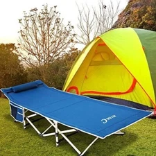 NEW~~NiceC Camping Cot with Removable Pillow and Carrying Bag 