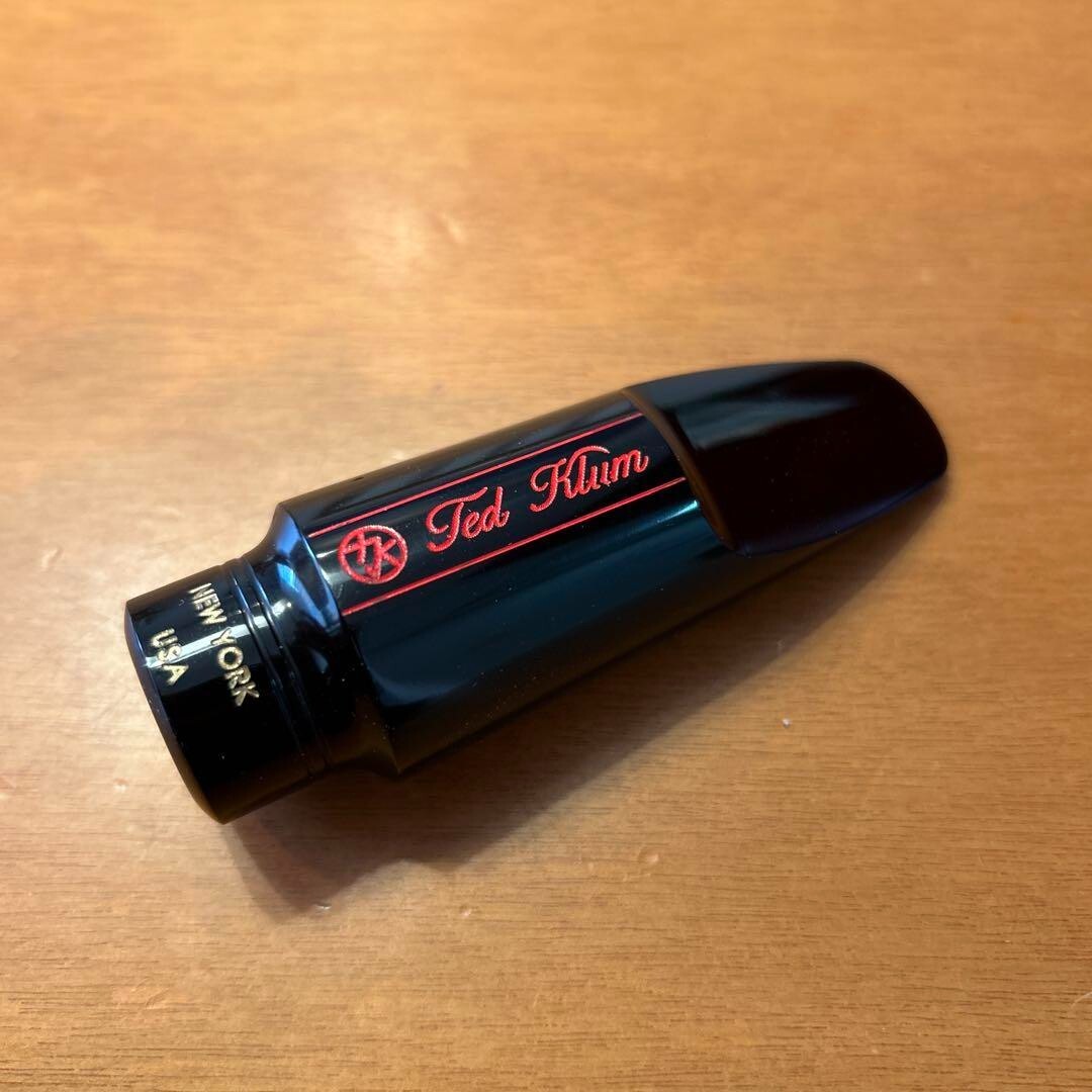 Ted Klum NY Model Alto Sax Mouthpiece Size 6 Hard Rubber