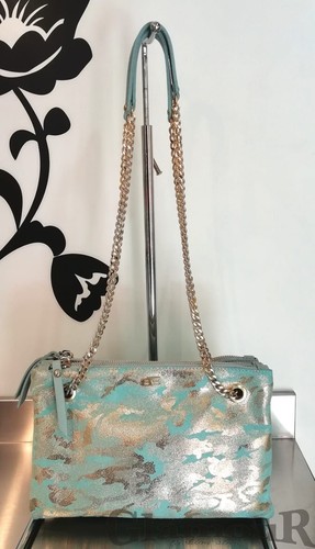 Bergè Italia borsa donna tris pochette pelle Made in Italy t/02 | eBay