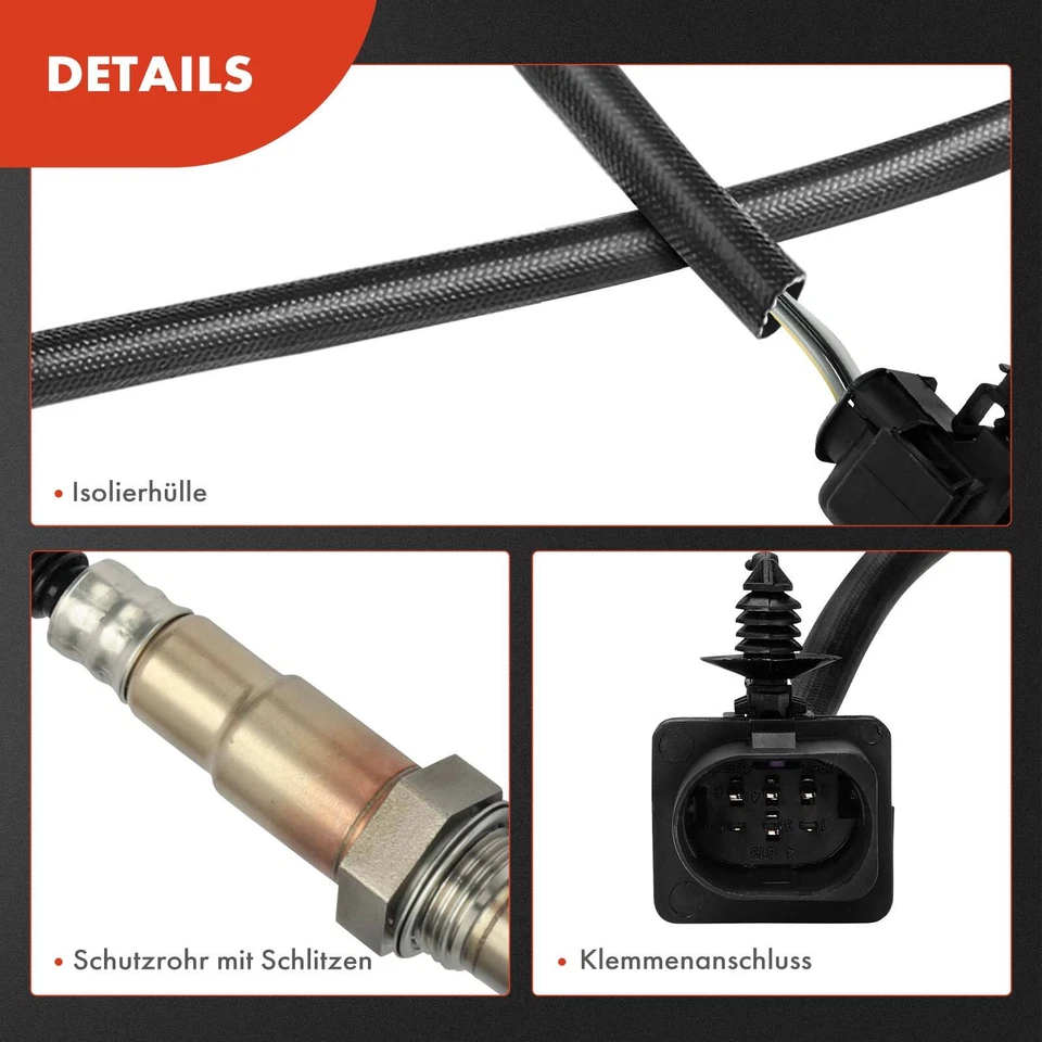 Sonda lambda sonda di regolazione prima cat per Volvo S60 I 384 V70 II 285 XC70 295 XC90 275 - Immagine 2 di 4