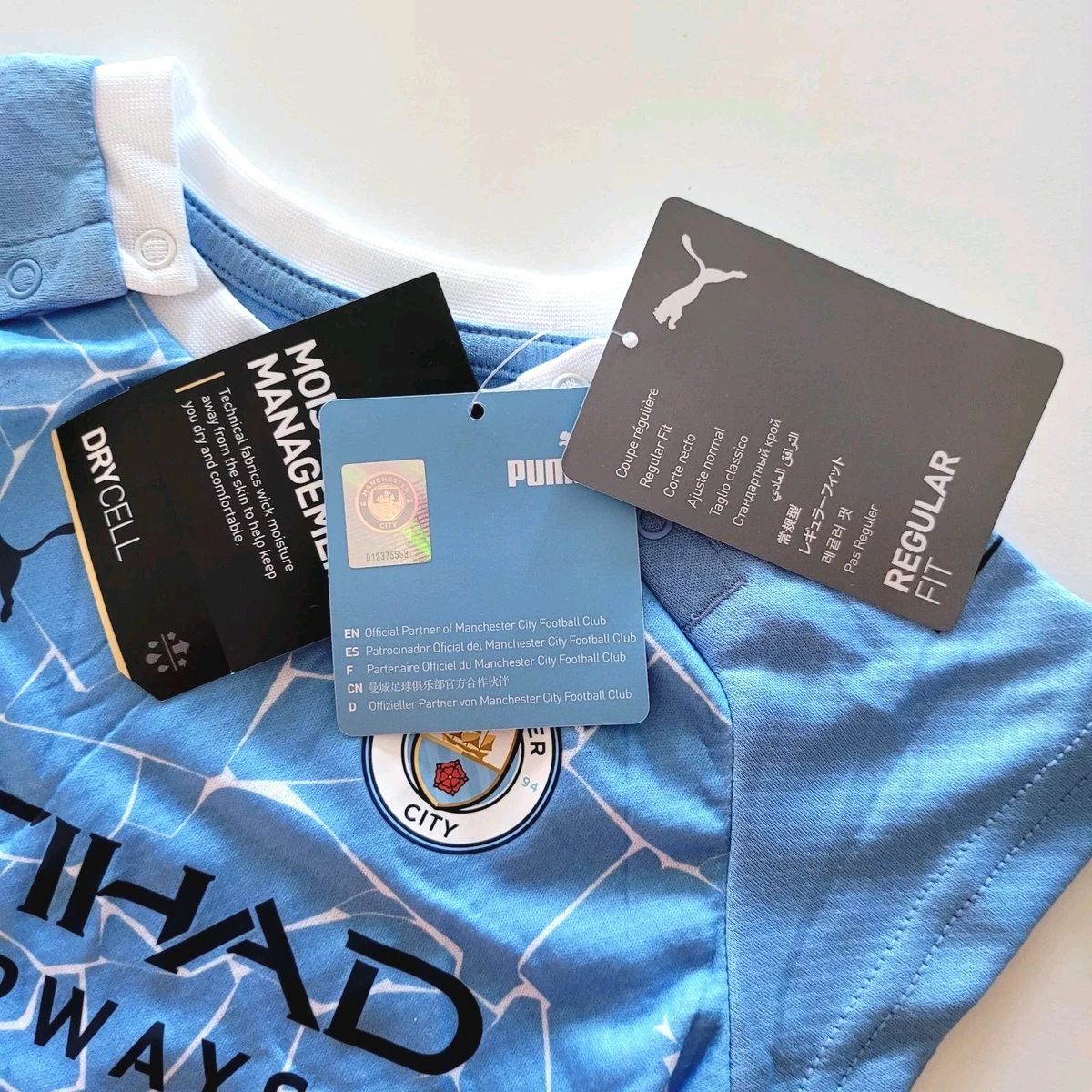 Puma Manchester City FC Infant Home Kit 2020/21