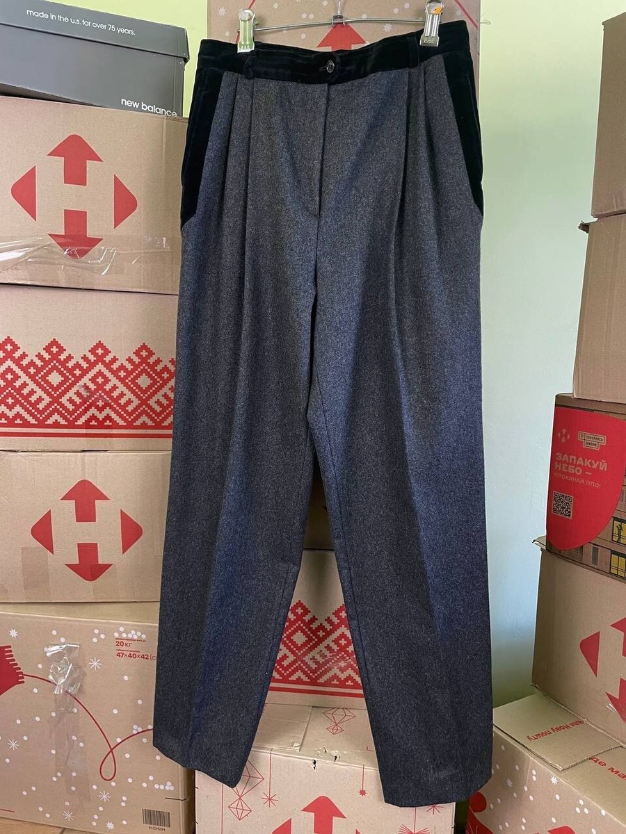 Valentino miss v vintage rare wool pants trousers size L made in Valentino miss v vintage rare wool pants trousers size L made in