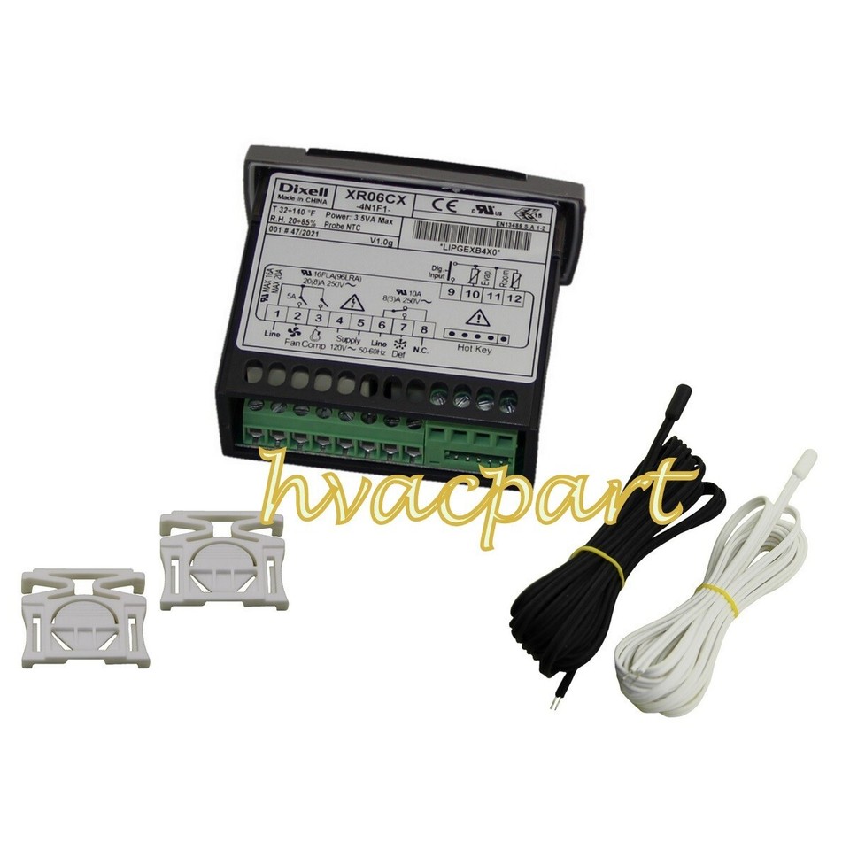 1PZ Dixell XR06CX-4N1F1 Termostato Digitale Regolatore Per Frigorifero