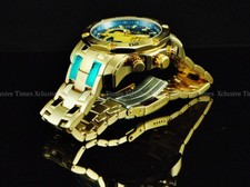 NWT INVICTA Men's PRO Scuba DIVER 3.0 Chronograph Gold Tone SS Bracelet Watch