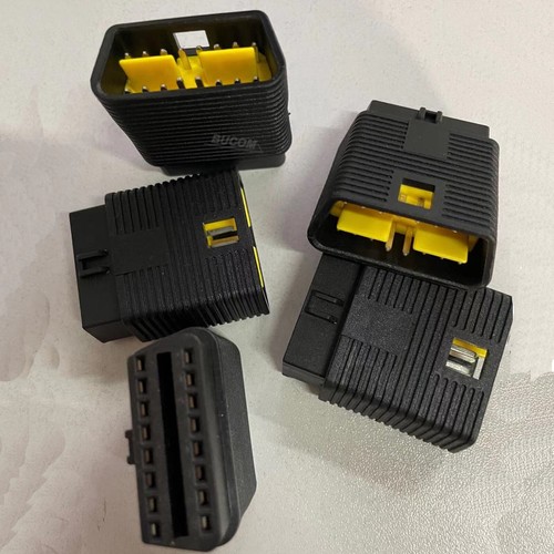 OBD 2 II 16 Pin Standard Jack On Plug Car Diagnostic Interface Adapter - Picture 4 of 5