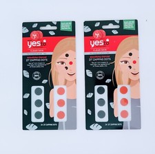 2X Yes To Tomatoes Detoxifying Charcoal Zit Zapping Dots Facial Treatment 24ct