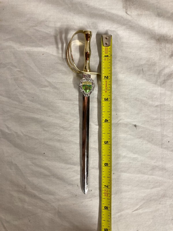 Monkey Park Miami, Fla. souvenir sword *new in the package