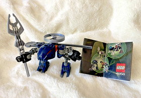 Lego Bionicles RAHAGA Norik 4877 & RAHAGA Gaaki 4868 Complete with Instructions!