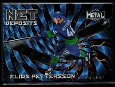 2020-21 Metal Universe Net Deposits Elias Pettersson #ND-15