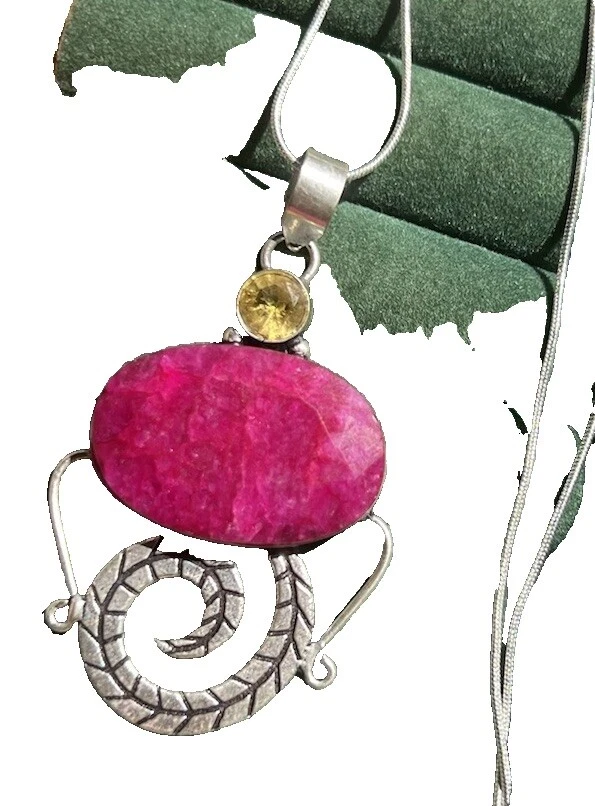 Artisan Ruby Fashion Jewelry