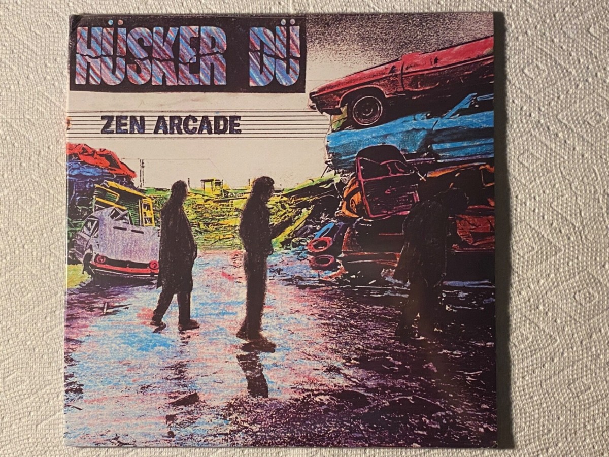 Hüsker Dü Zen Arcade レコード USオリジナル盤 Hüsker Dü – Zen Arcade US re SEALED SST 2LPs 1989 Hardcore HC PUNK