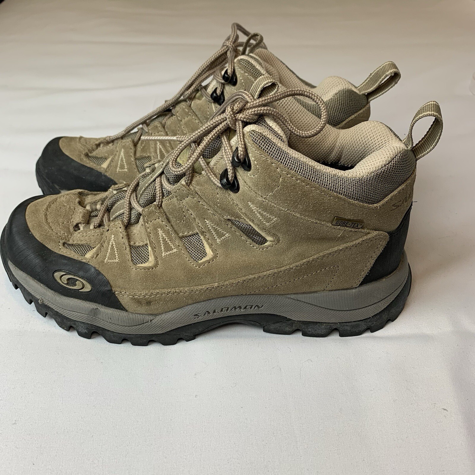 Stivali da trekking trail Salomon Gore Tex donna taglia 7 5 marroni