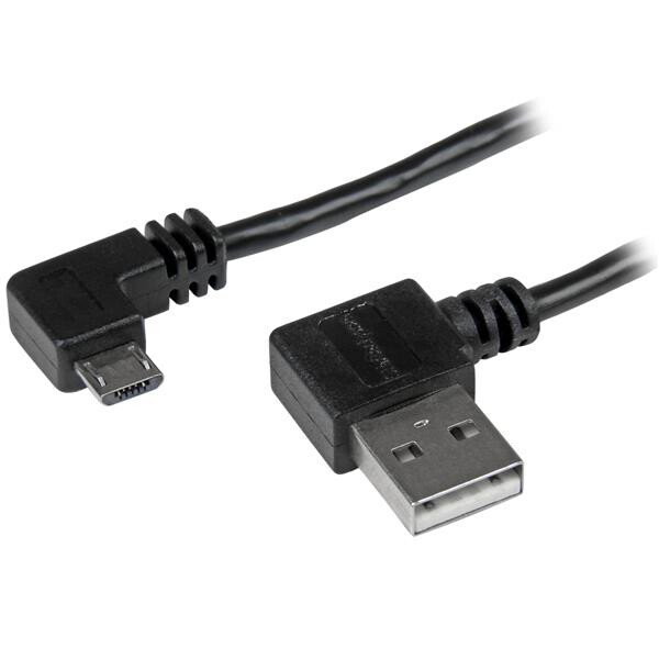 Startech - Cables CAVO DA USB A MICRO USB CON CONNETTORI AD ANGOLO DESTRO 1 M