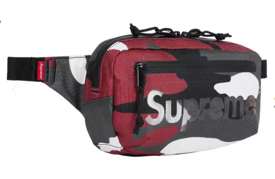 Suede Caps — Supreme Waist Bag (CAMO)