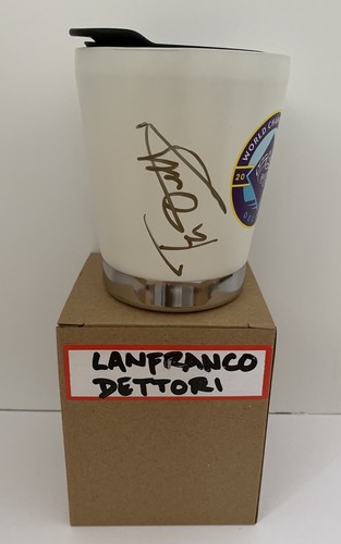 2024 Delmar Race Track Breeders Cup Tumbler Giveaway Sign By Frankie Dettori
