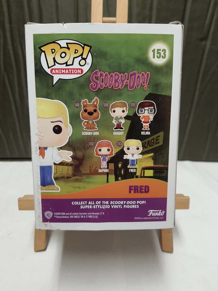 Figurine Funko POP (Fred N° 153) Série Scooby-Doo! - Photo 3/4