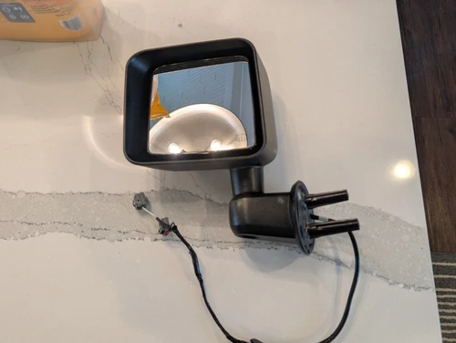 2007 Jeep Wrangler Driver Left Side Rear View Mirror 18-59600-000 OEM