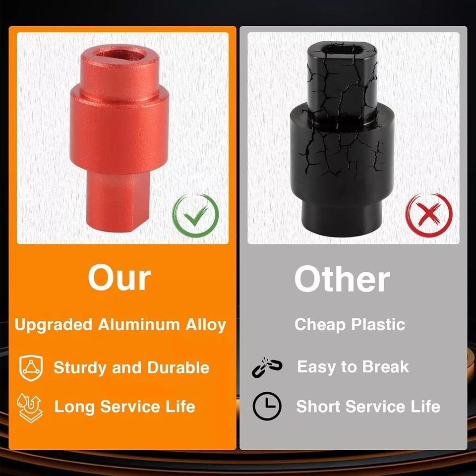 2Pcs Temperature Door Servo Couplings for 1999-2001 Dodge Ram 1500 2500 3500 - Image 4 of 4