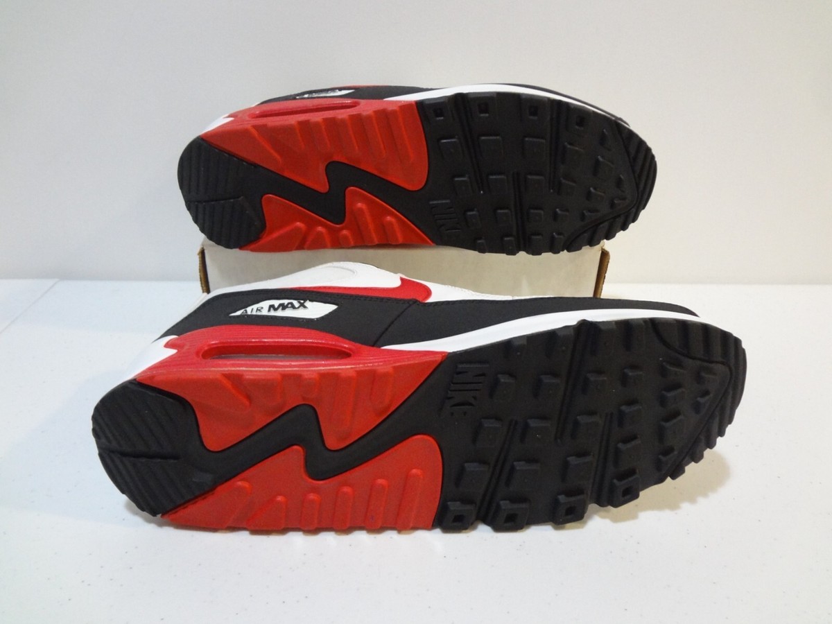 Mens NIKE Air Max 90 University Red Sz 10.5 Shoes BV2522-100  display picture 1