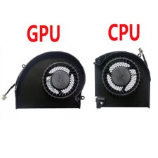 Laptop Cooler Fan FOR DELL Alienware 17 R4 17 R5 P31E CPU GPU Cooling Fan