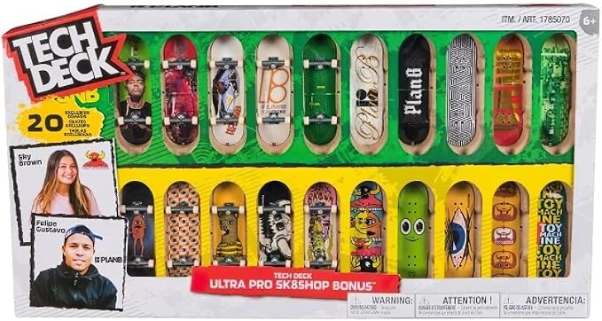 TECH DECK 20 Pack Finger Boards