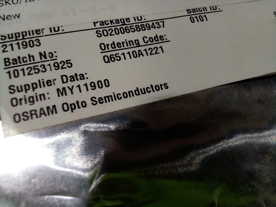 OSRAM Opto Semiconductor A2C00031760 - 2000pcs - Image 4 of 4