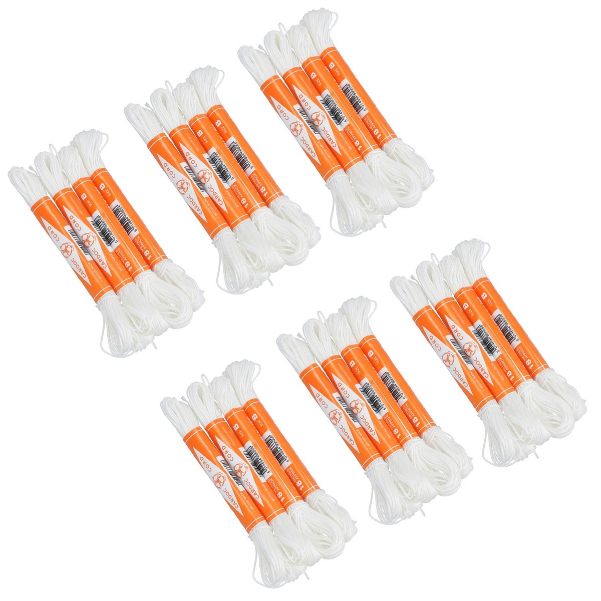 Cardoc Cord Braided Nylon Chalk Brick Line Size B 18m Building (4 Pack) TE453