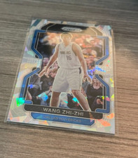 2021-22 Panini Prizm Basketball Wang Zhi-Zhi Cracked ICE Prizm #273