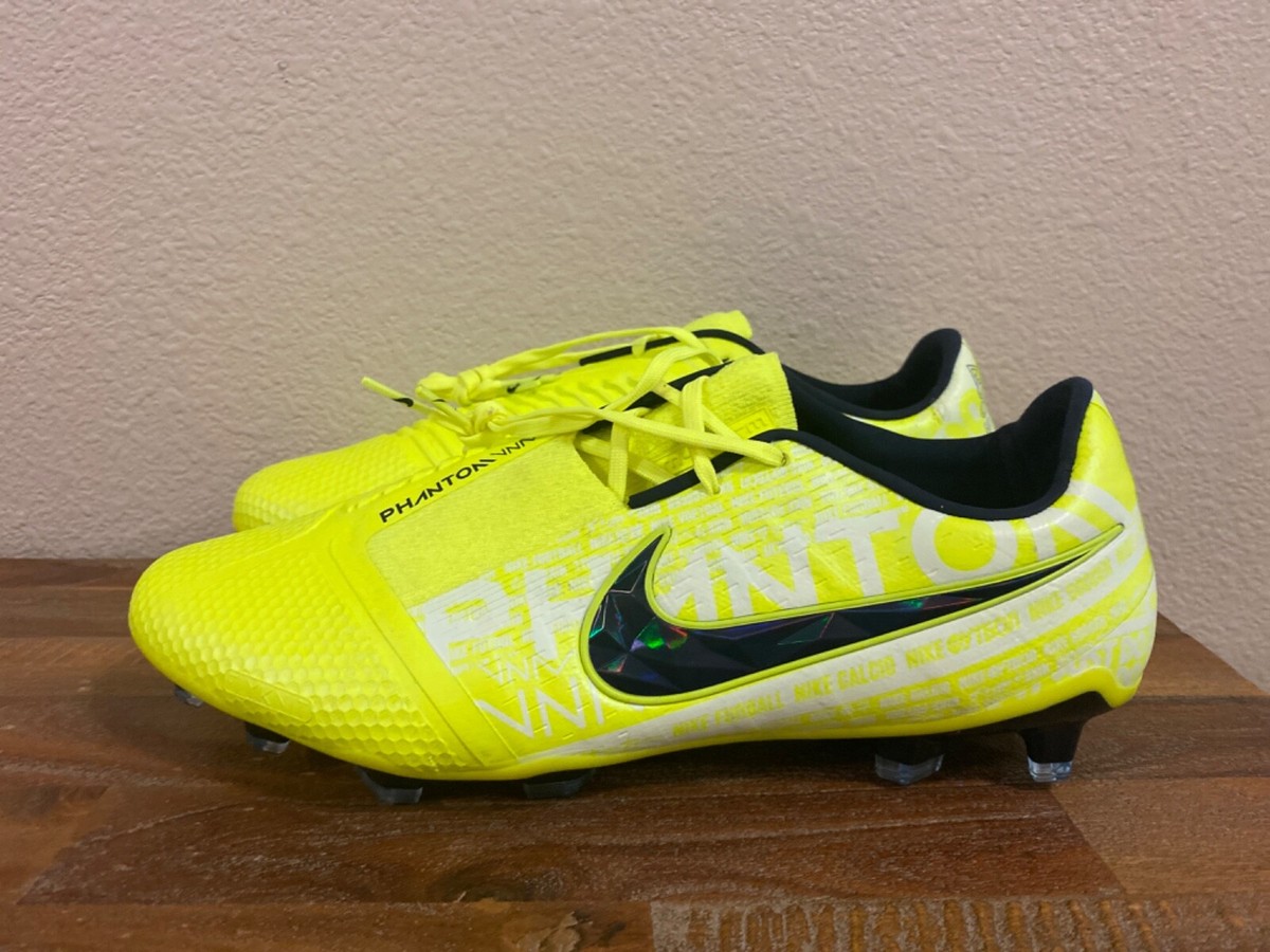 Nike Phantom Vision サッカーシューズ イエロー 25cm NIKE ナイキ ファントム ビジョン エリート DF FG(蛍光イエロー