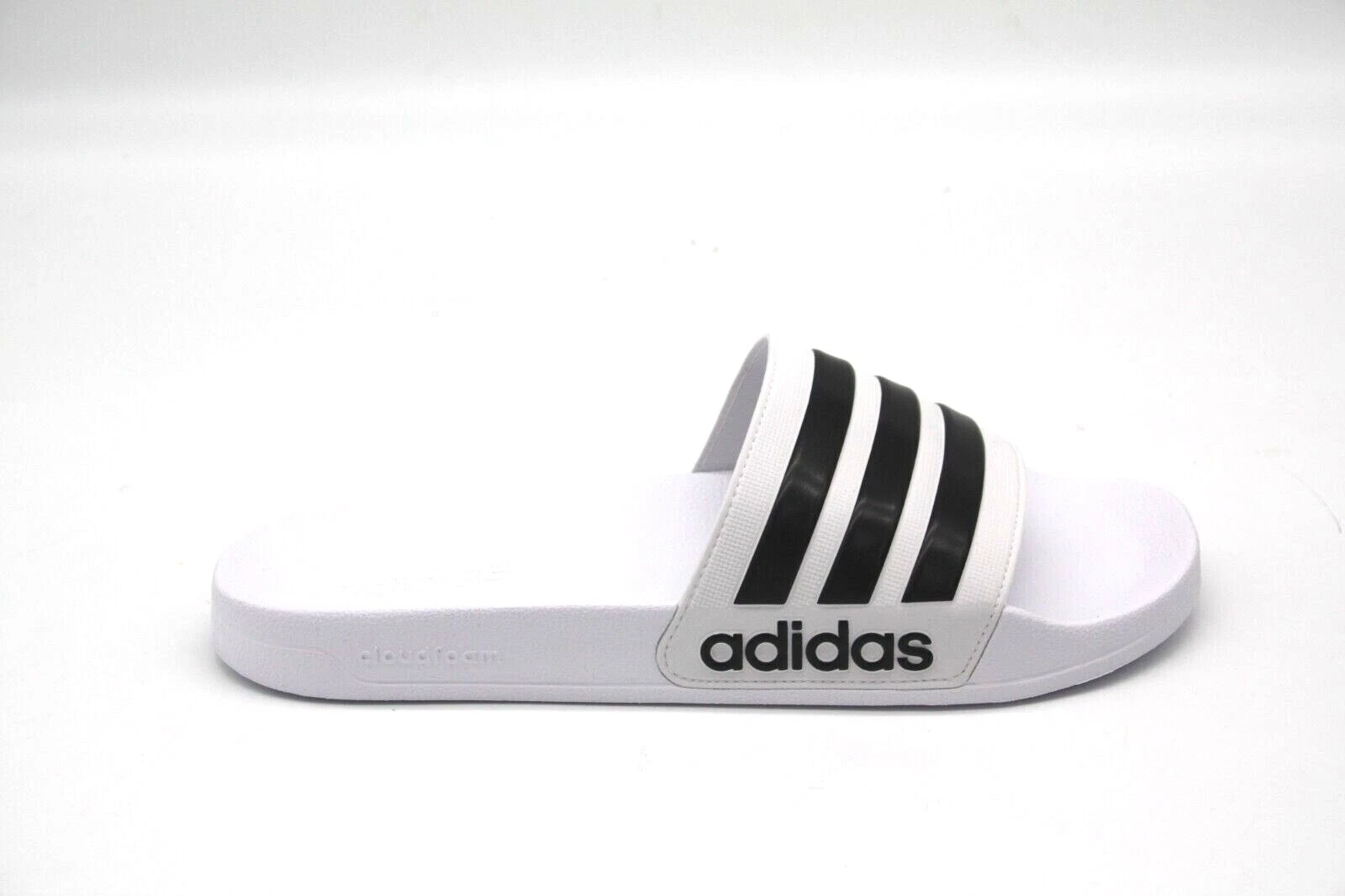 ADIDAS ADILETTE SHOWER AQ1702 SANDALO SCIVOLO BIANCO NERO UOMO