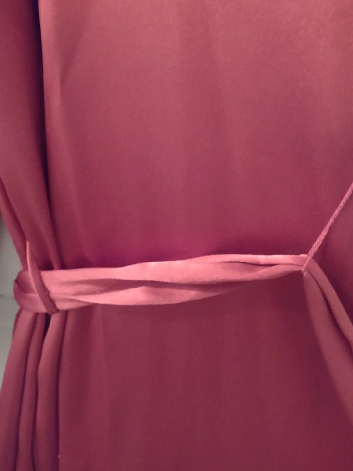 Y2K Diseñador Vera Wang Lencería Camisón M Bata L/XL Conjunto de Ropa de Dormir de Lujo para Mujer Foto 3 de 4