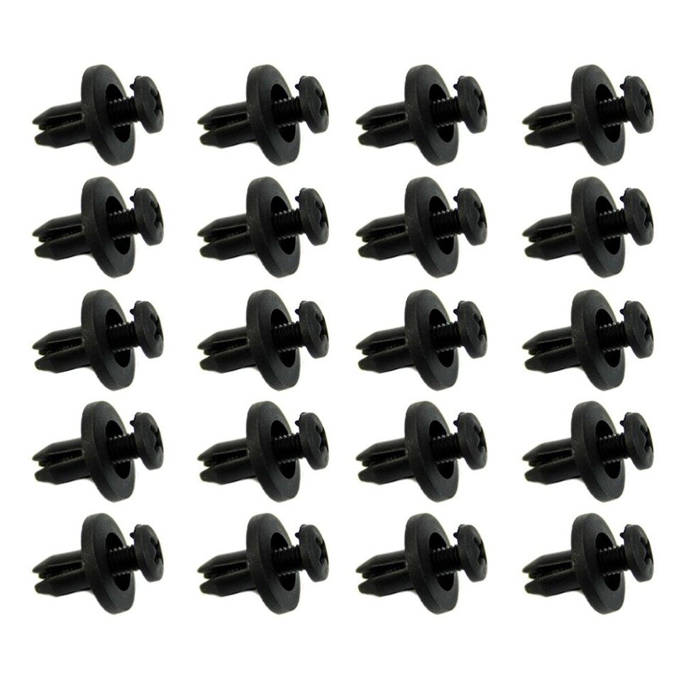 20pcs Push Retainer Clips Bumper Retainer Push Retainer Clips Bumper