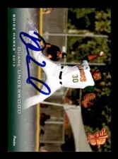 DUANE UNDERWOOD SIGNED 2013 GRANDSTAND BOISE HAWKS ON-CARD AUTO