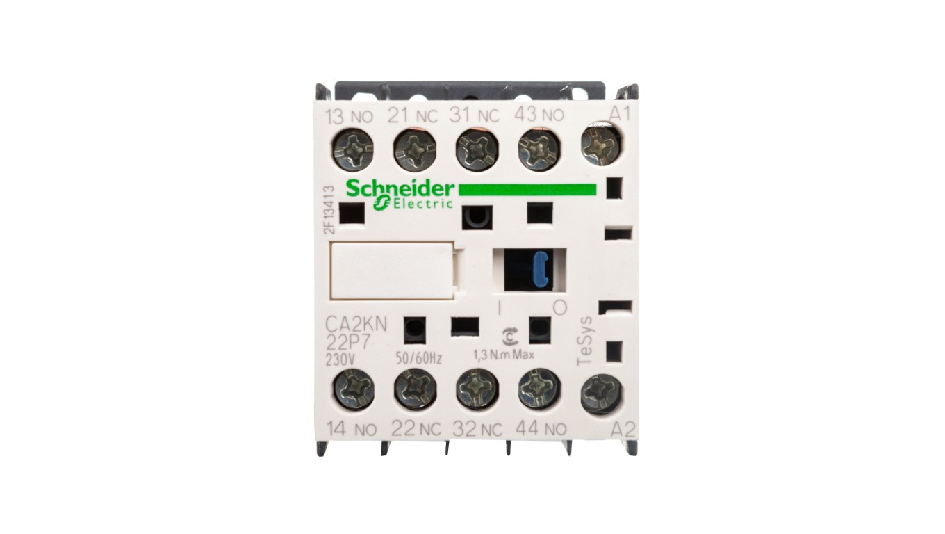 Auxiliary Contactors 10A 2Z 2R 230V AC CA2KN22P7 TeSys
