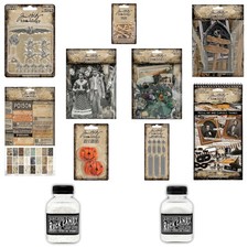 New Free Shipping - Tim Holtz idea-ology 2025 Halloween Bundle