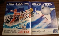 Jetix Toon Disney Dragon Booster Beyblade Print Ad 16x11 Vintage Promo 