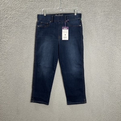 Gloria Vanderbilt Shape Effect High Rise Capri Women's Size 10 NWT 5 Pocket
