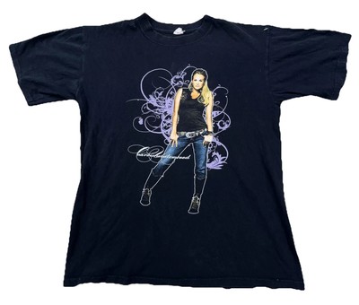 ミュージシャン 10s carrie underwood tour t shirt y2k Vintage Carrie Underwood Shirt Men Medium Black Tee Band