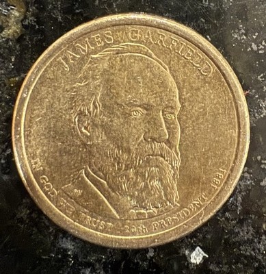 James Garfield Presidential $1 Coin