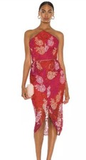 Elliatt x Revolve Times Strapless Lace Dress - Pink Lace - SMALL