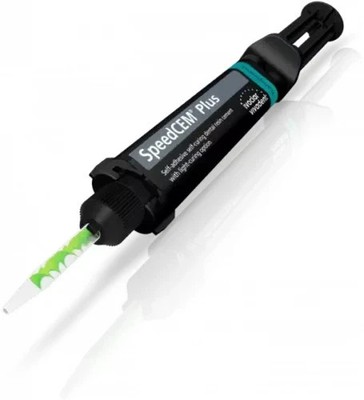 Ivoclar Vivadent Speed Cem Plus Resin Cement 9g TRANSPARENT Dental (FREE SHIPING