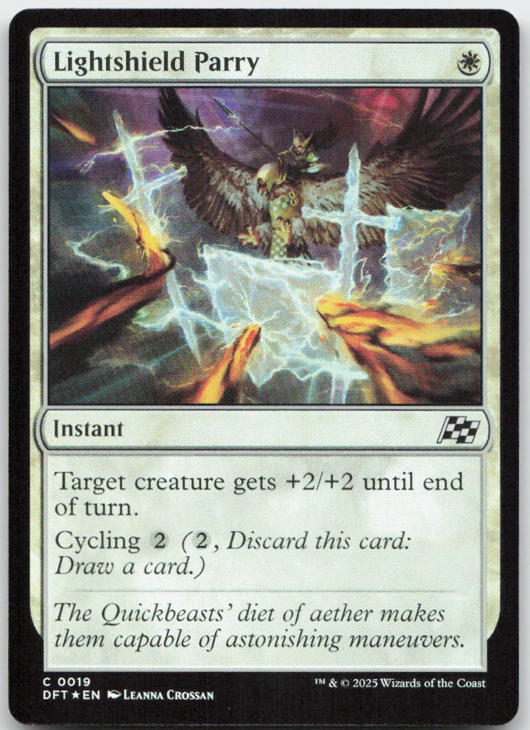 Magic: The Gathering : Lightshield Parry Aetherdrift 19 : C