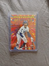 2025 Topps Chrome Update Power Players Orange /25 #PP-41 Mookie Betts Dodgers 