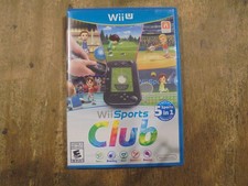 Wii Sports Club Complete in Box for the Nintendo Wii U, 2014 Tested CIB