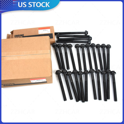 26Pack Cylinder Head Bolts Sets For Cummins ISX ISX15 QSX 3678804 6742-01-3270
