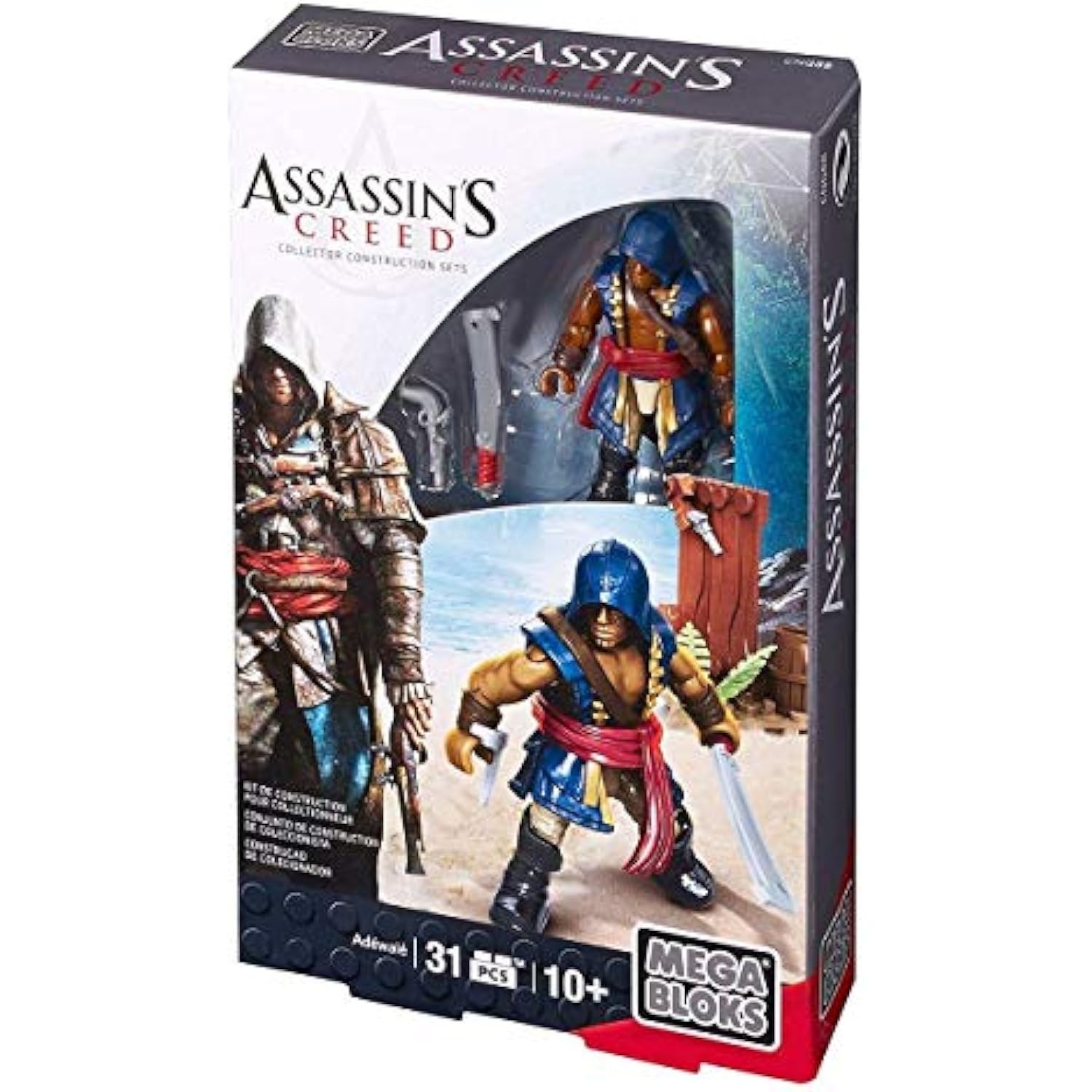 Mega Bloks Assassin's Creed Adewale Collectible Character Fi