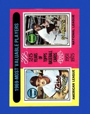 1975 Topps Set-Break #207 1969 MVP's NM-MT OR BETTER *GMCARDS*